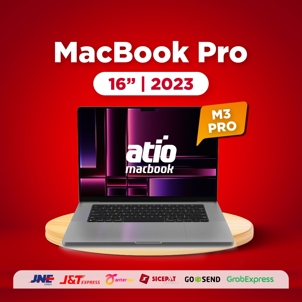 MACBOOK PRO M3 PRO 16INCH RAM 18GB SSD 512GB MULUS