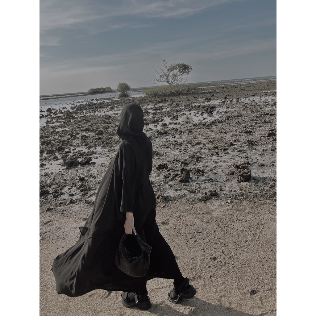 Basic Abaya | Dress | Jubah | Abaya Crinkle