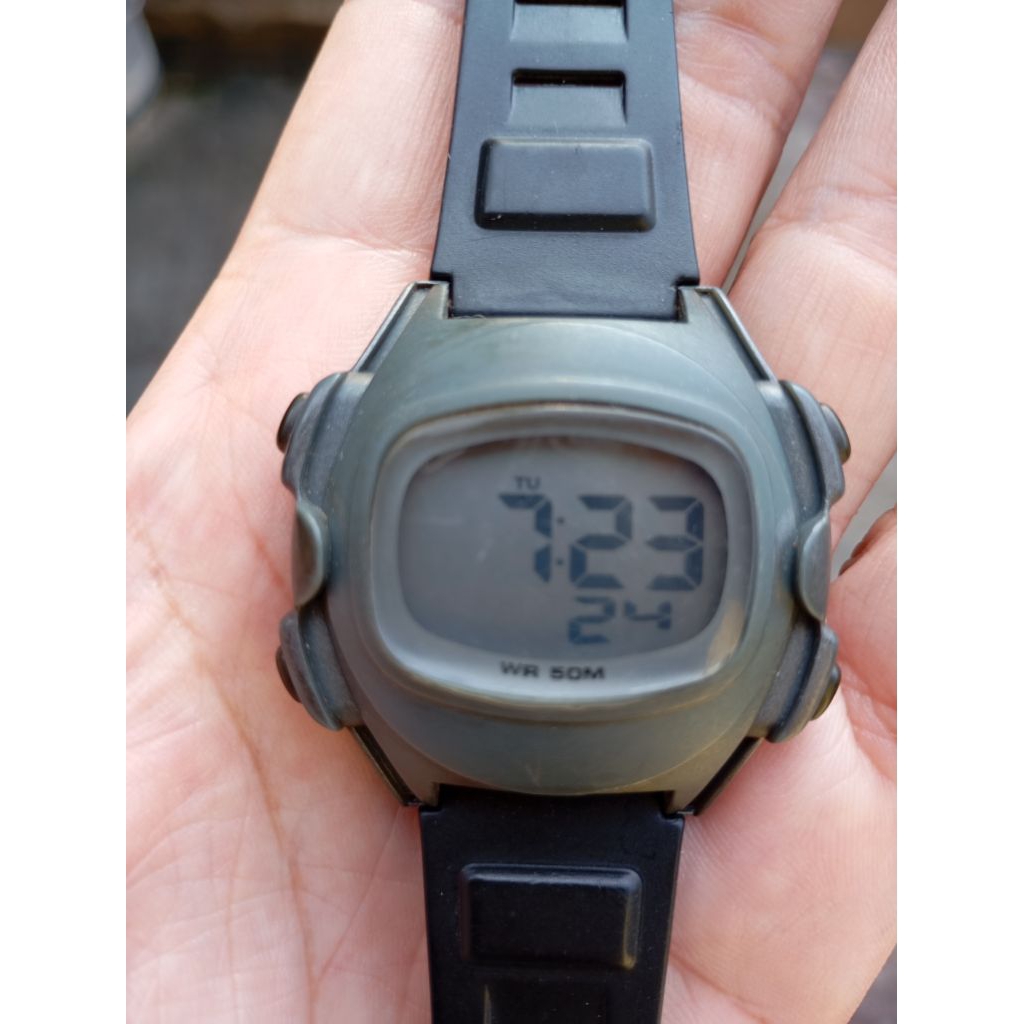 jam tangan timex 1440 sport second preloved original