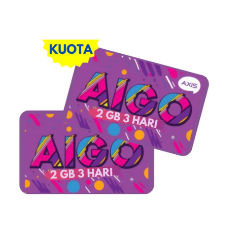 Voucher Axis 2 GB 3 Hari