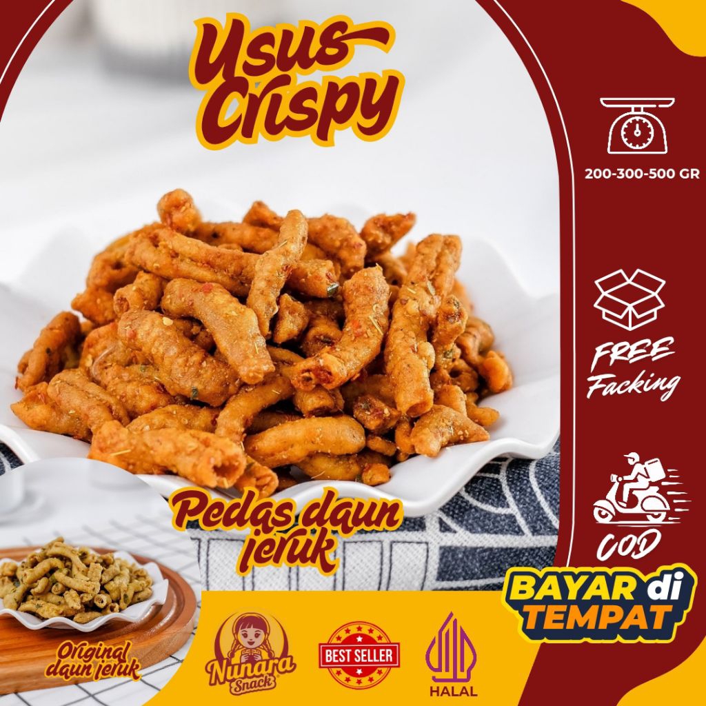 

Usus Crispy Nunara Snack