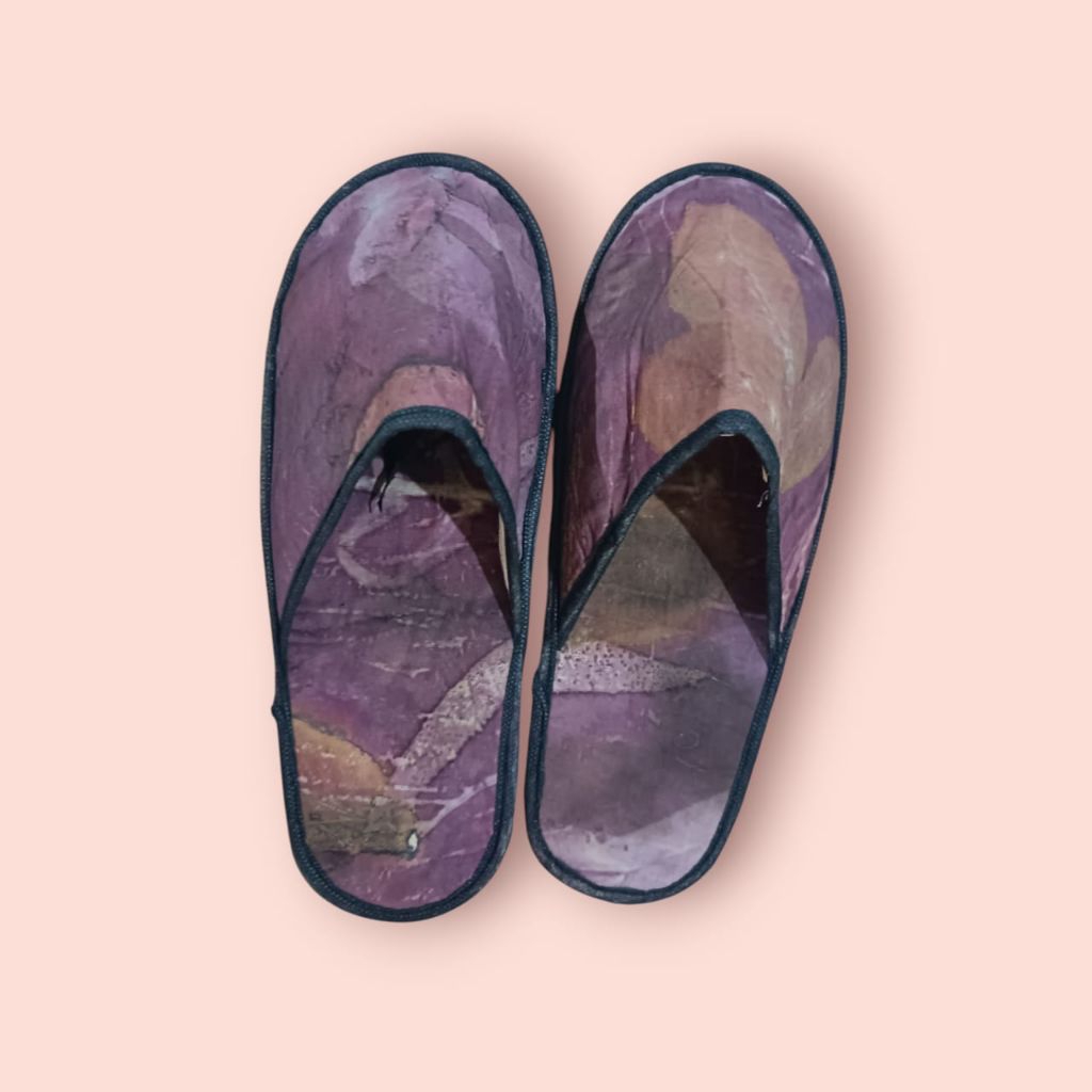 sandal hotel tebal Ecoprint