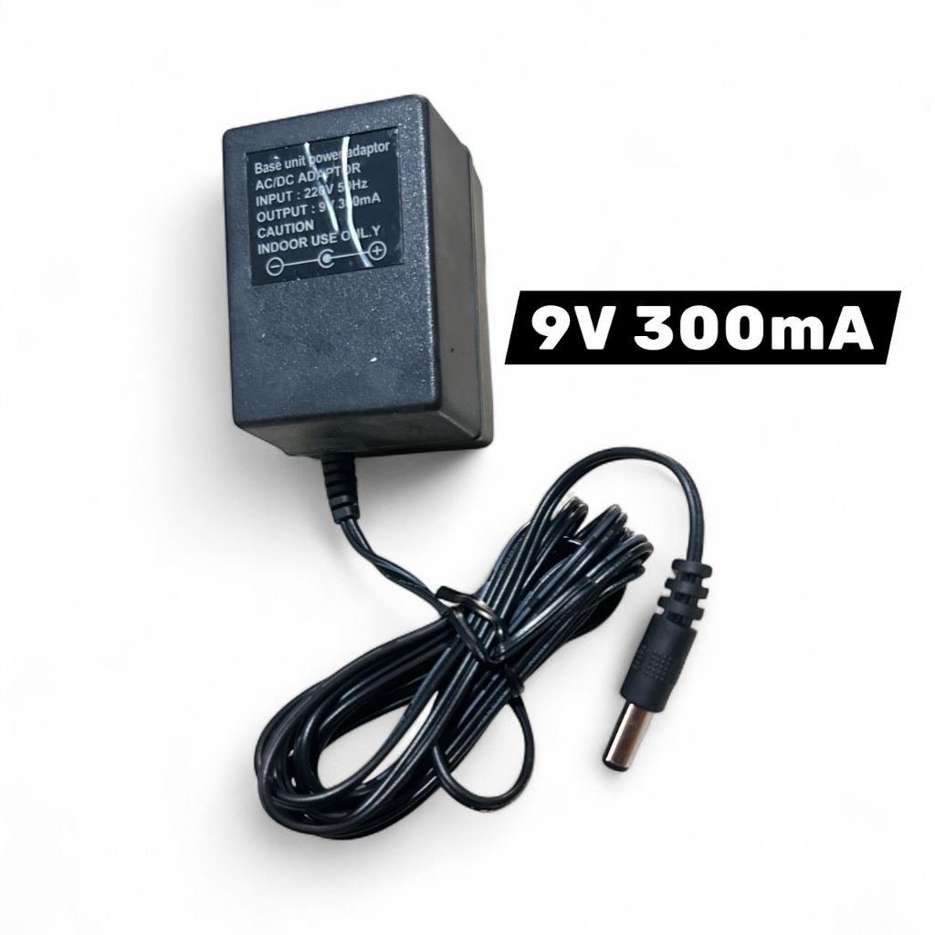 ORIGINAL BELLSOUTH ADAPTOR 9V Murni UNIVERSAL POWER SUPLAY 9V 300MA CHARGER 9VOLT 0,3A UNTUK TELPON 