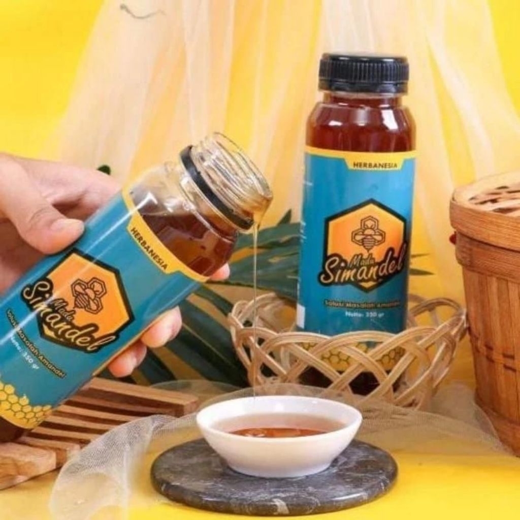 Simandel Madu Obat Herbal Amandel & Obat Tenggorokan