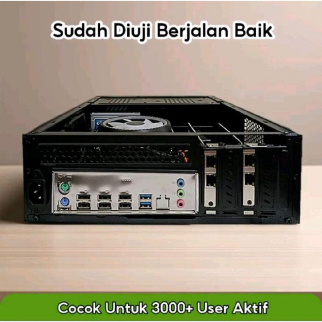 Server PC Mikrotik x86 28 CPU DDR4 Murah berkualitas