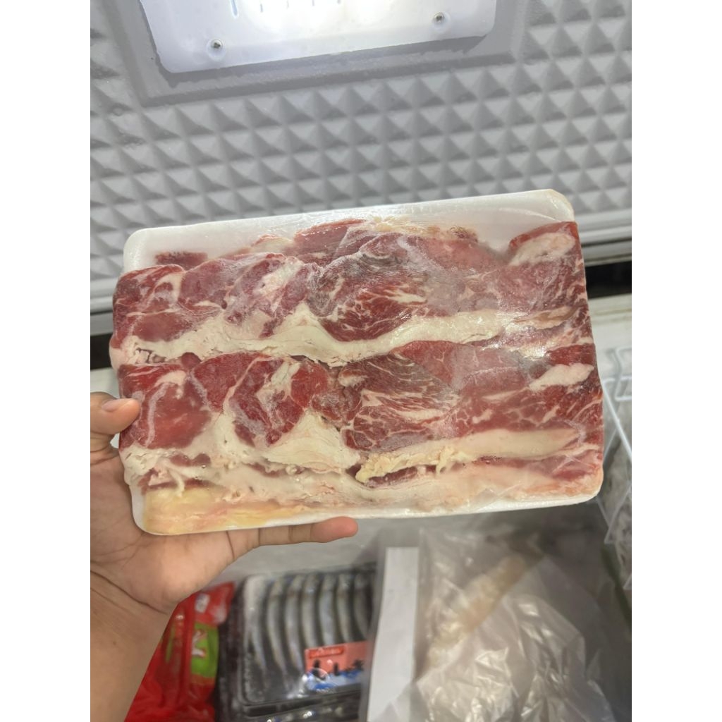 Daging slice- Aus brisket slice Ne shabu-shabu 500g