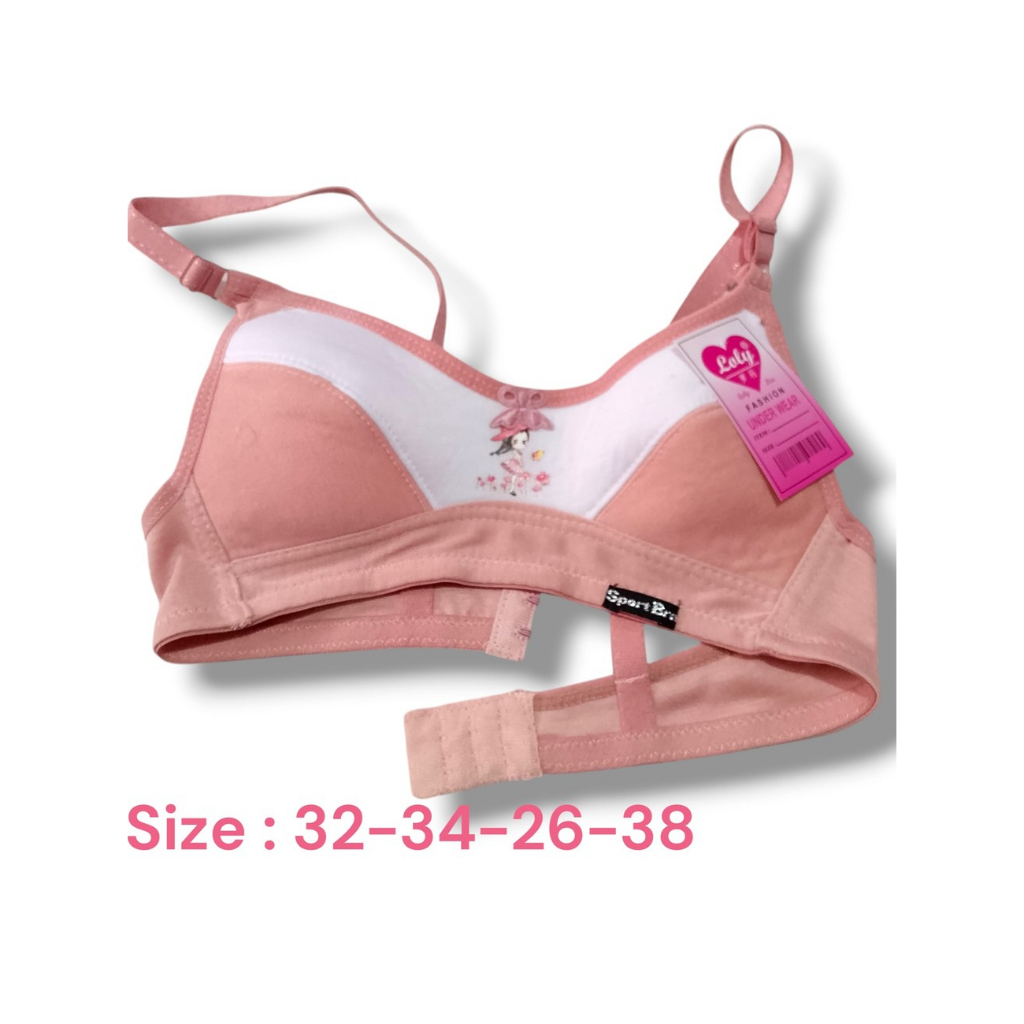 Sport Bra Polos tanpa kawat busa tipis TERMURAH / Sport bra anak sekolah wanita remaja