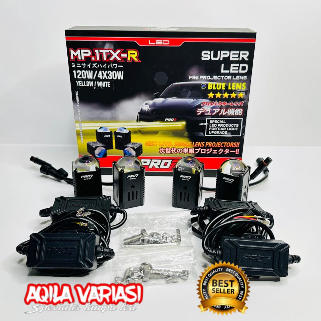 PRO7 MP.1TX-R ORIGINAL PRO7  | LAMPU KABUT LAMPU SOROT MINI LASER PRO7 MP.TX-R 130 W/4X30 W BLUE LEN