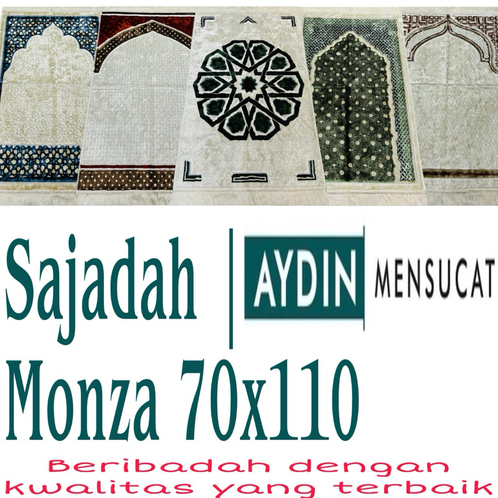sajadah aydin mensucat monza premium  Turkey 70×110cm