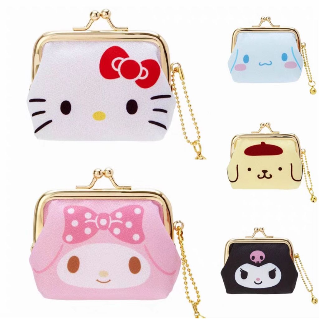 Dompet Koin Karakter / Dompet Import Cetek SANRIO ORI / Dompet Kecil Hello Kitty My Melody / Dompet 