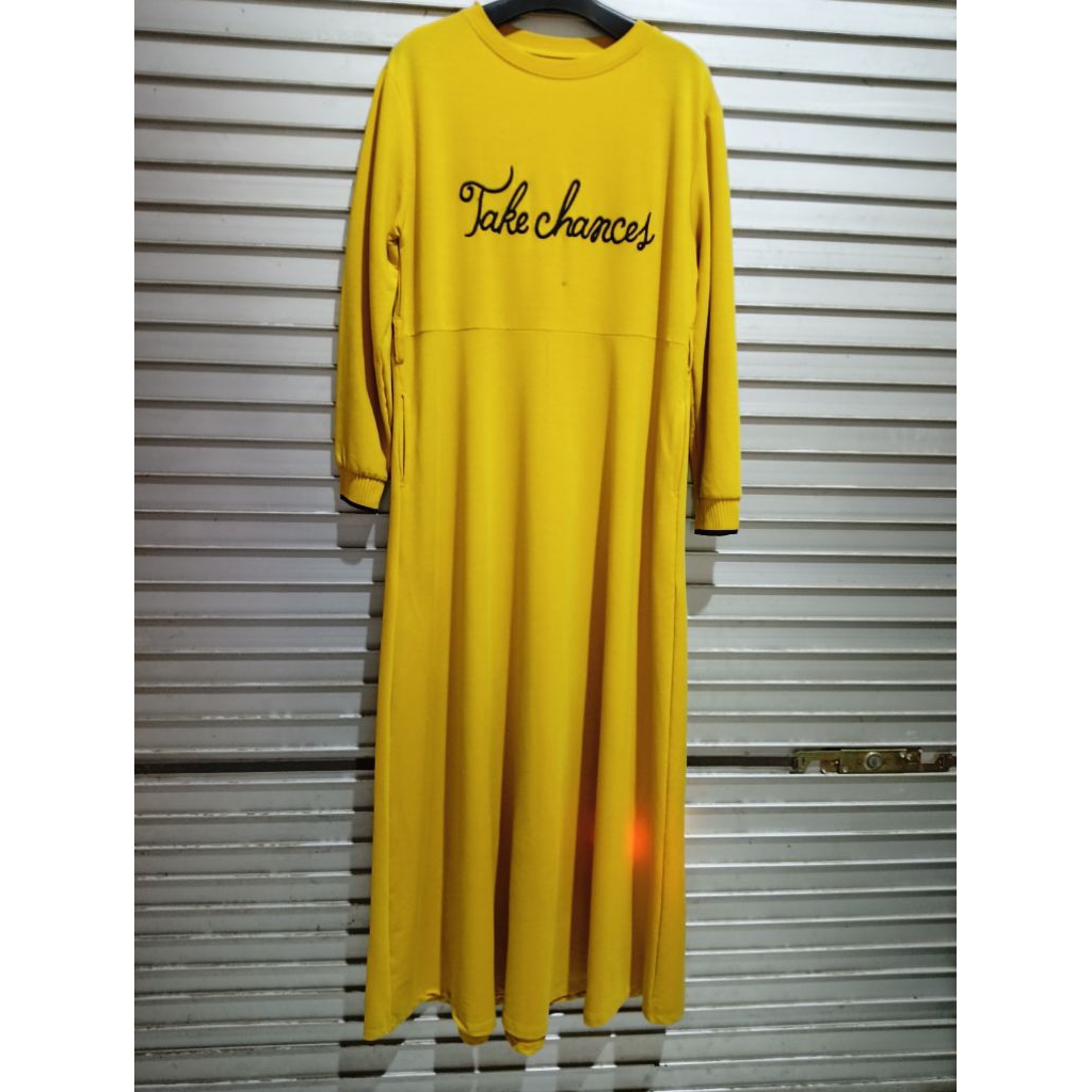 gamis kaos murah cuci gudang