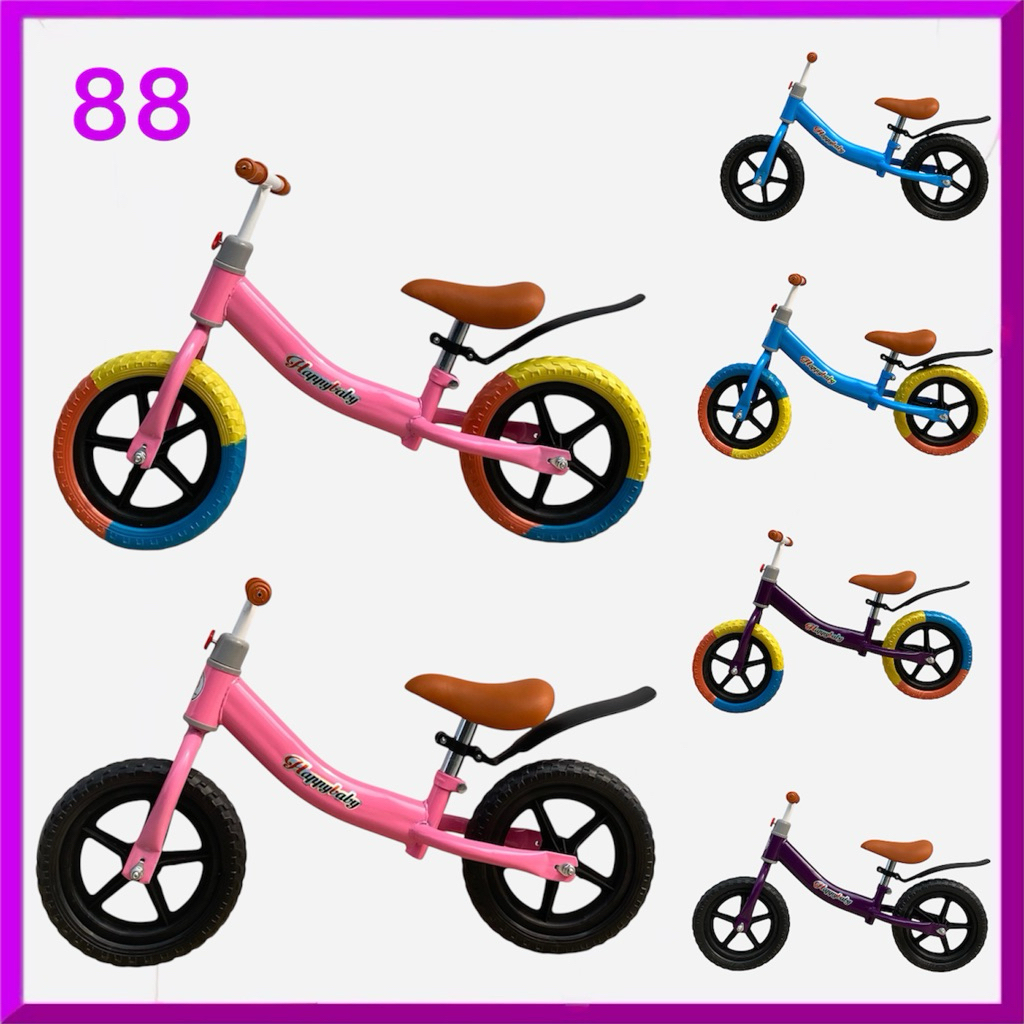 88 FAMILY TOYS - Mainan Anak Sepeda Balance Bike Tanpa Pedal Anak Roda 2 Sepeda Keseimbangan Push Bi