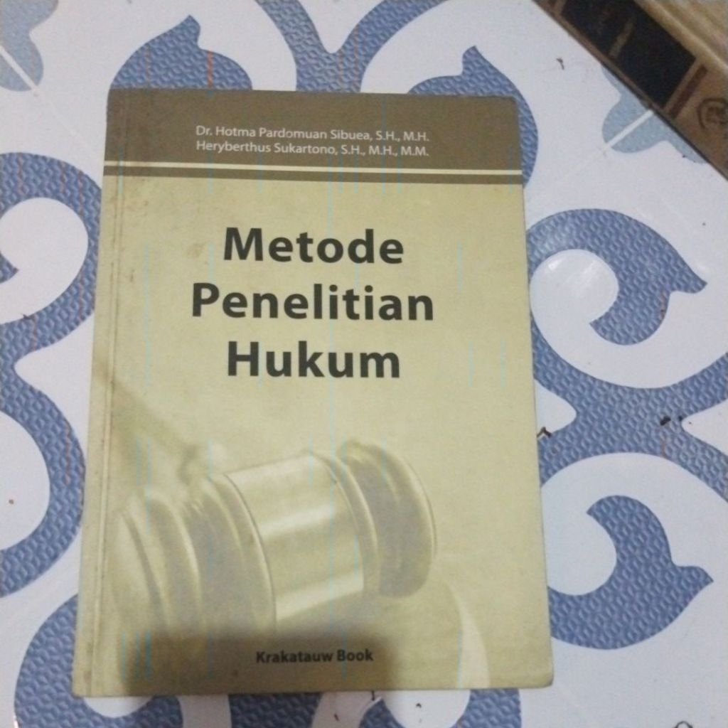 METODE PENELITIAN HUKUM ( ORIGINAL)