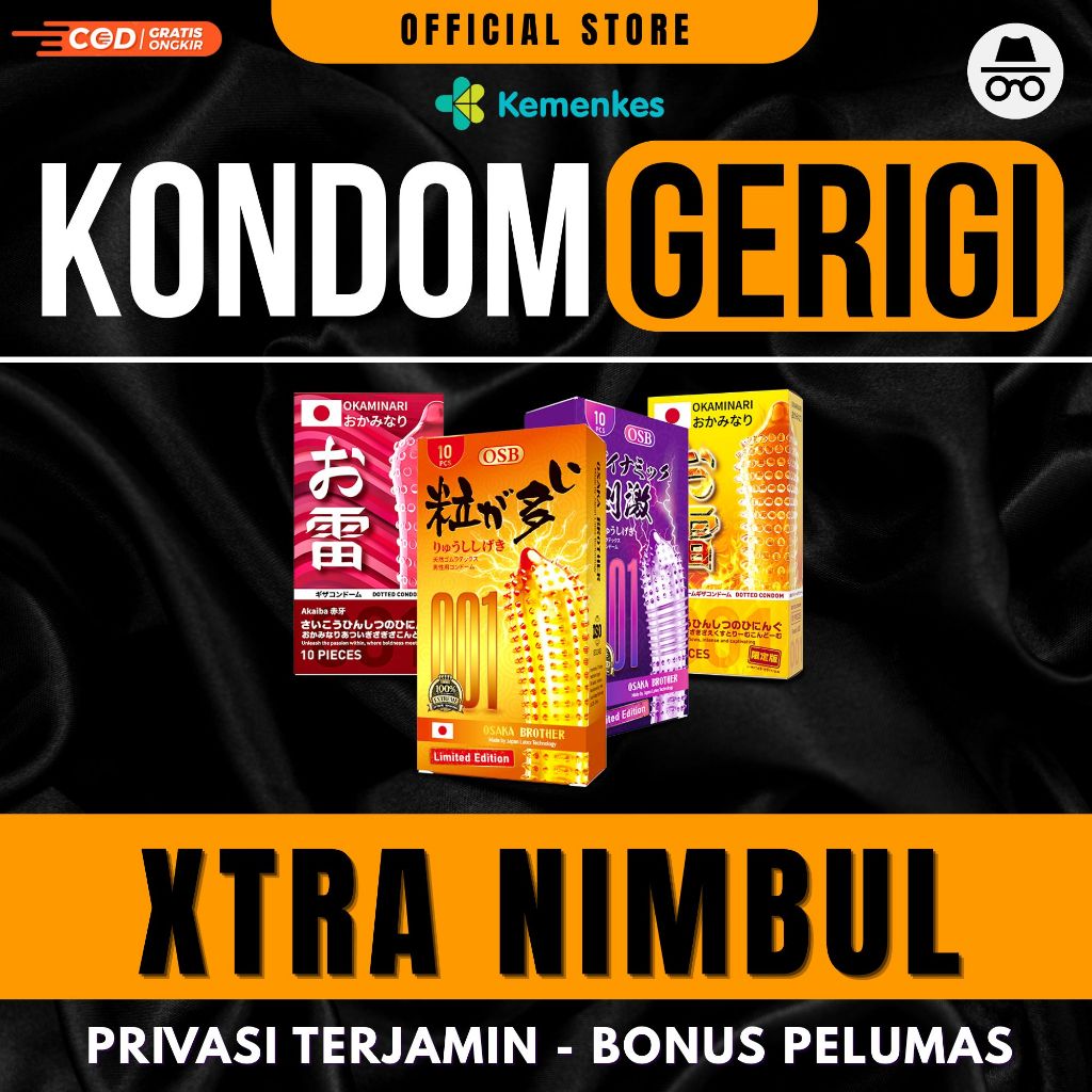 Condom Dotted 001 Kondom Gerigi Premium