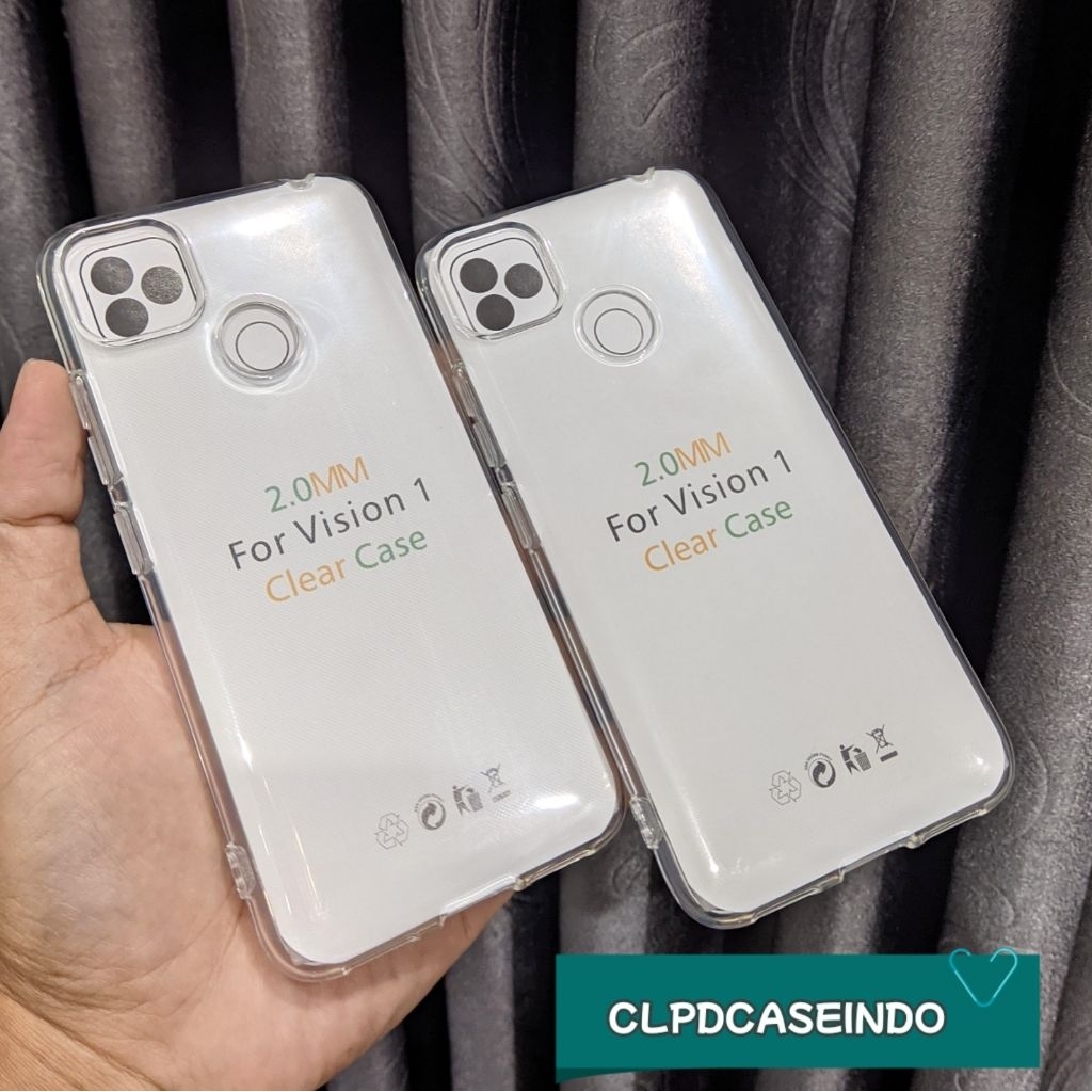 Soft Case Itel Vision 1 L6005 P36Play Matte Case Transparan Tebal