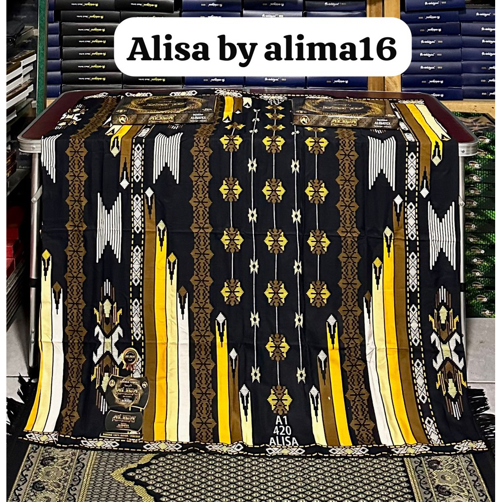 sarung Alisa rayon Viscose 100% motip print terbaru