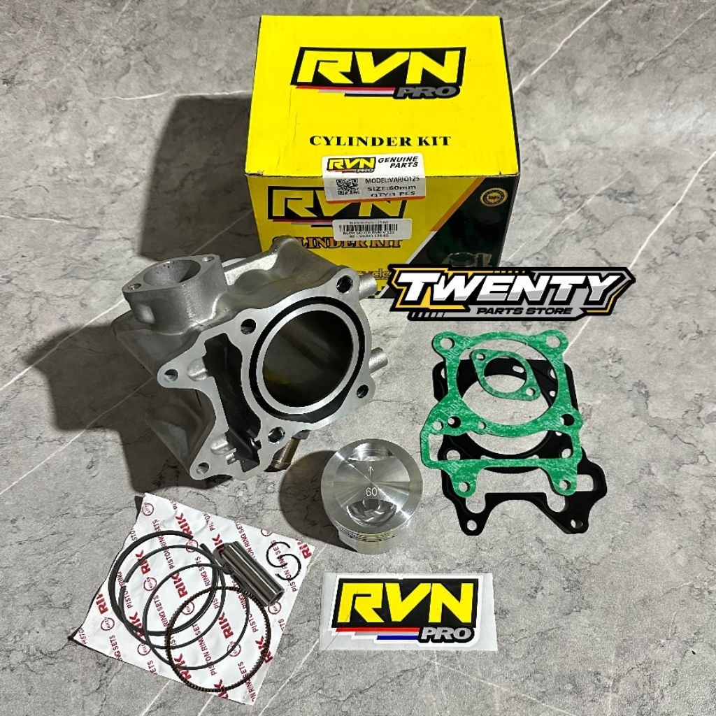 BLOK SEHER BORING PAKET BORE UP VARIO 125 60MM ESP LED OLD NEW VARIO 125 LED TECHNO 60 MM RVN PRO RA