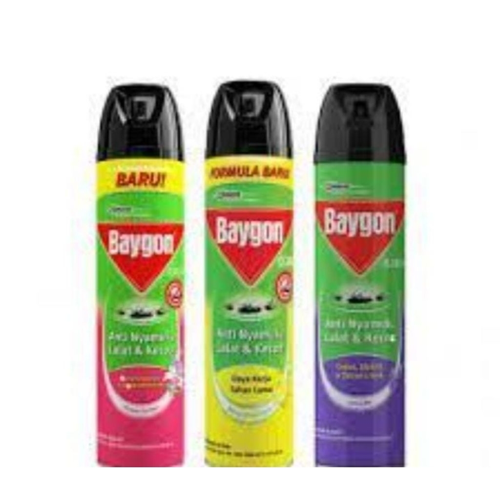 Baygon semprot anti kecoa dan nyamuk 670ml