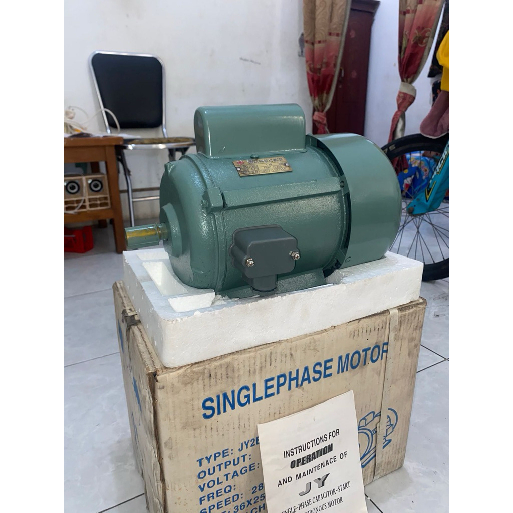 DINAMO PENGGERAK 1 HP 1 PHAS . RPM 2800
