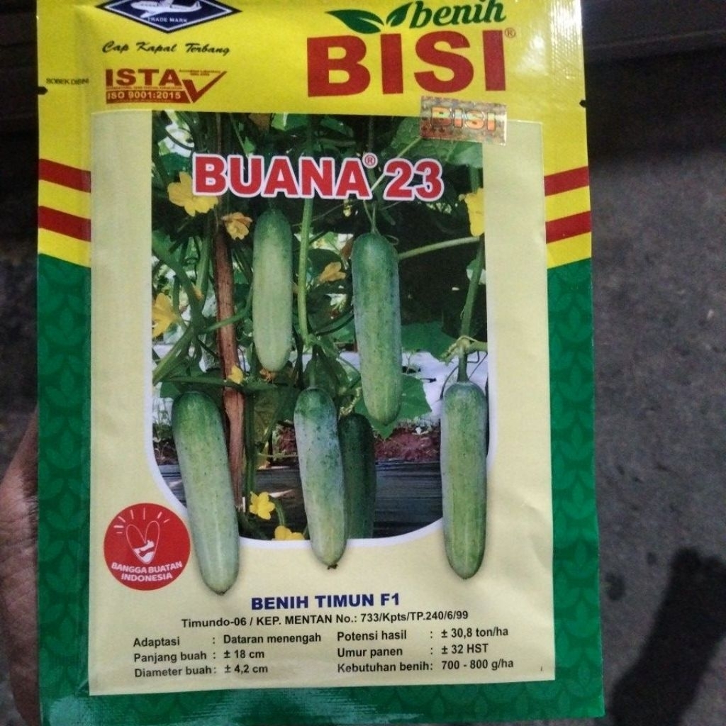 Benih timun baby BUANA 23 (20 gr)