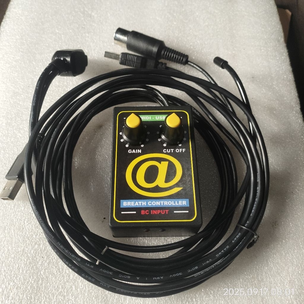 MIDI BREATH CONTROLLER @