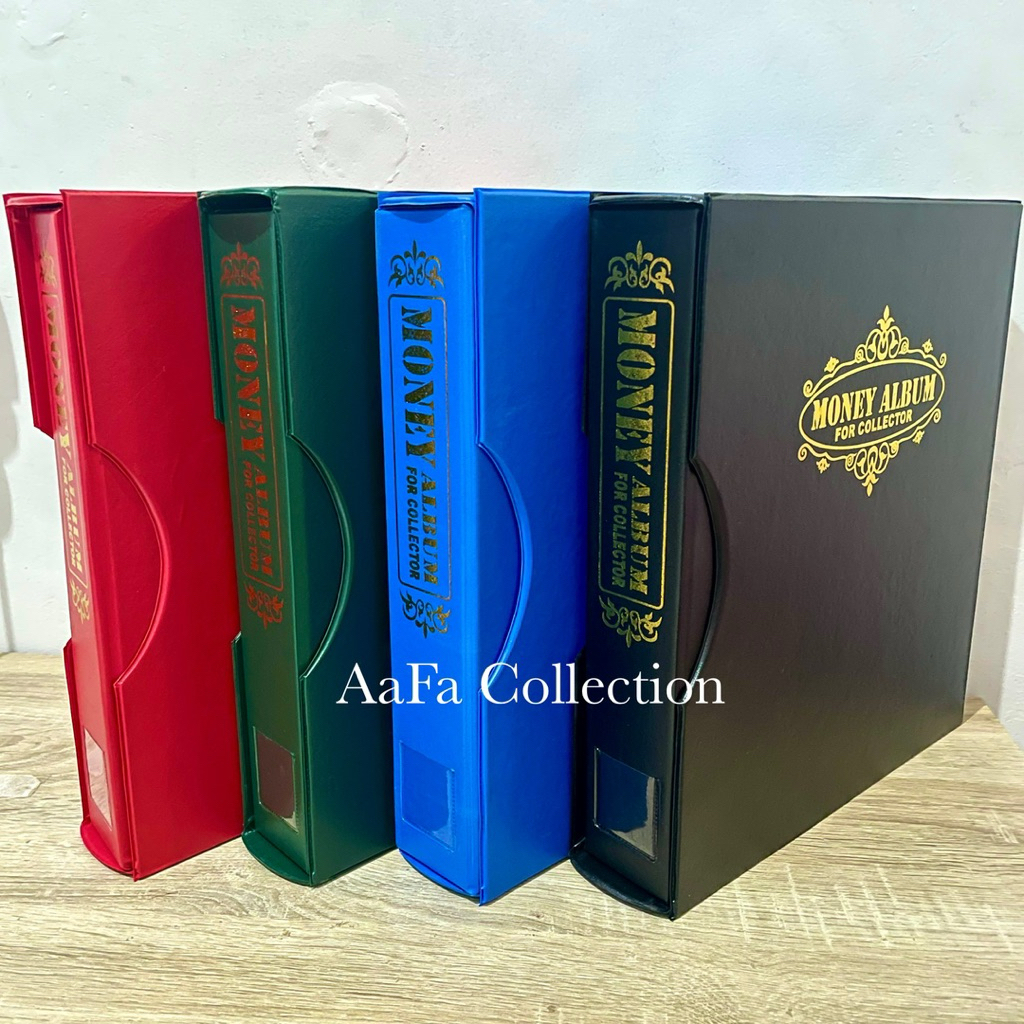 ALBUM BESAR UANG KERTAS KUNO UKURAN PMG & NON PMG