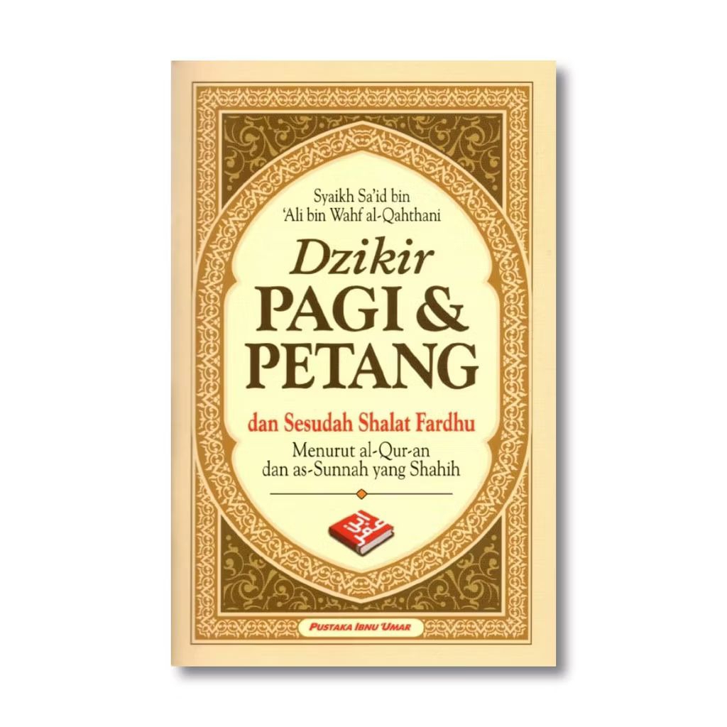 Buku Dzikir Pagi Petang Pustaka Ibnu Umar Ukuran Besar