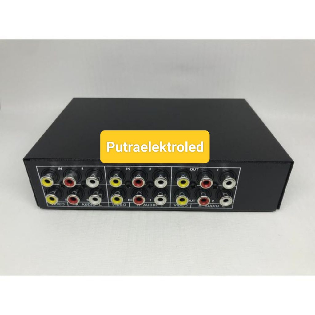 AV Selector 402 Audio Video Switchr / AV Selector 402