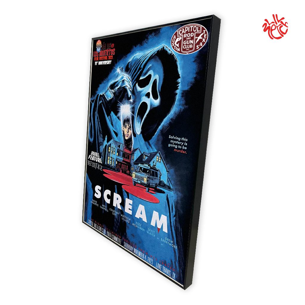 POSTER SCREAM / MOVIE POSTER / POSTER FRAMEBLOCK 495