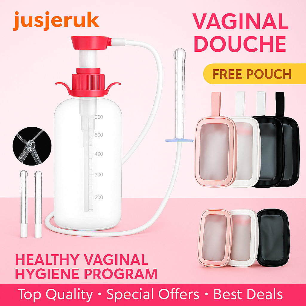 JFactory Alat Douching Enema Anal Douche Cleaner Enema Original Standar Kesehatan Anal Wish Cleaning