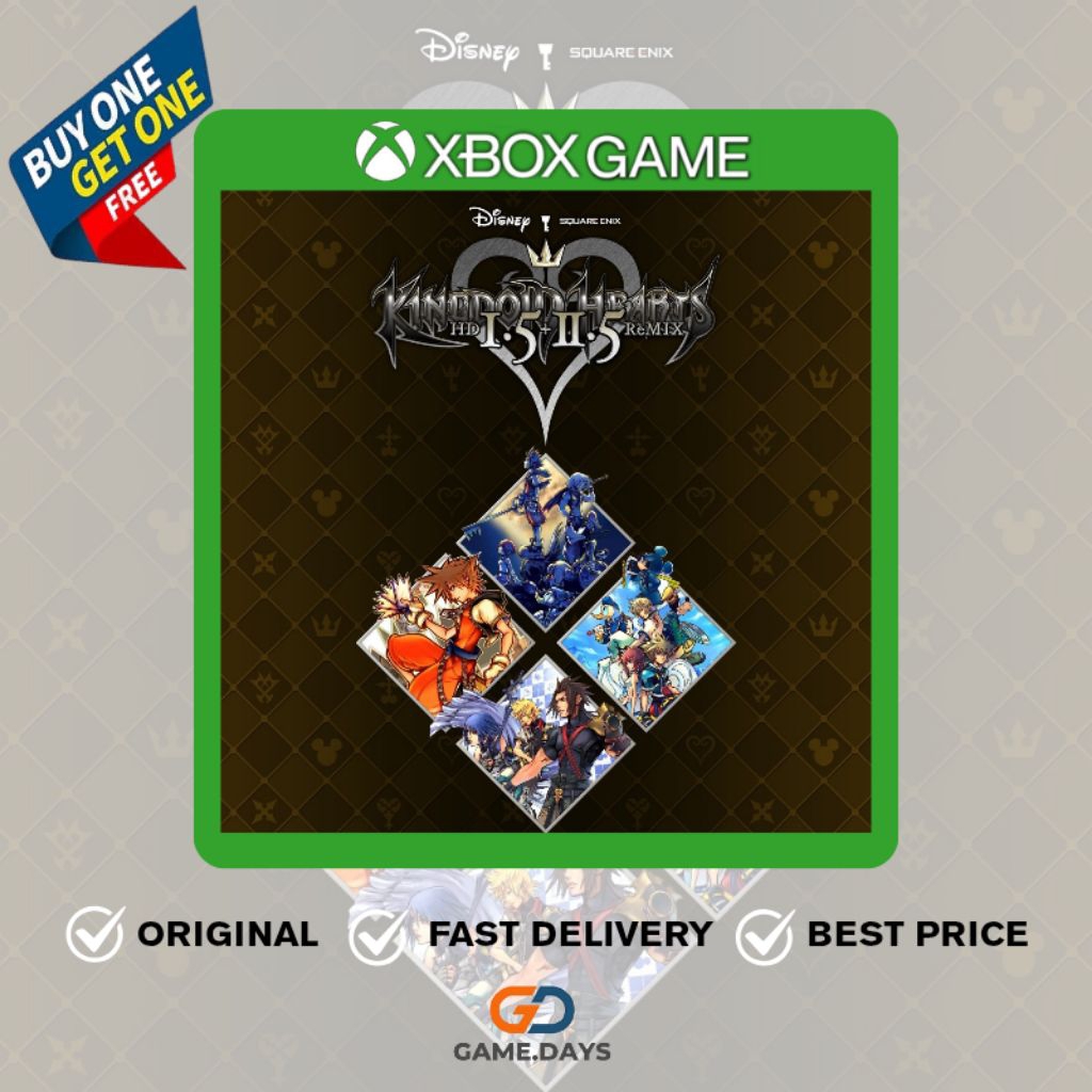Kingdom Hearts HD 1.5 + 2.5 ReMix Xbox One / Series X|S