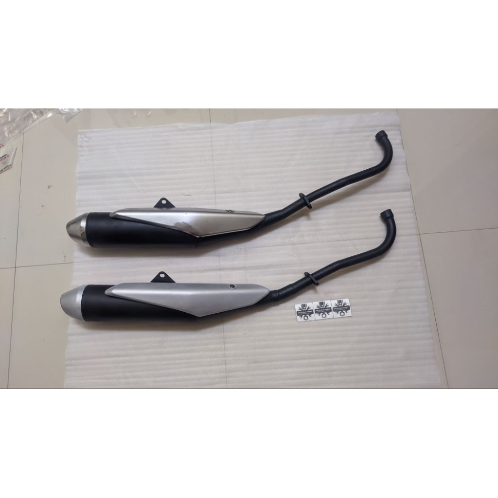 knalpot Satria Fu Fi original pnp Honda astrea grand dan Shogun new