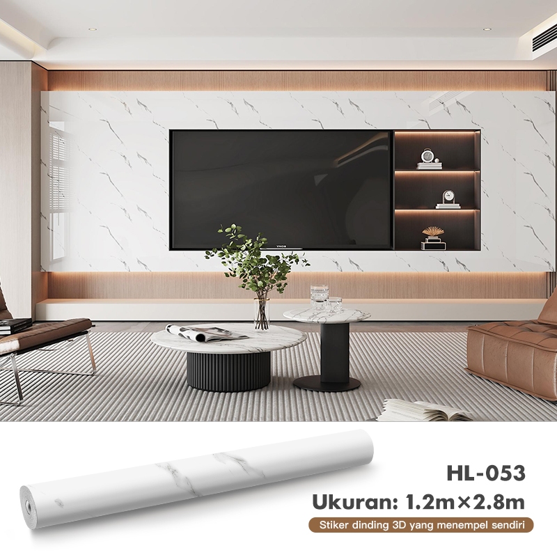 WALLPAPER DINDING KAMAR MANDI , WALLPAPER VINIL MARMER , STIKER DINDING DAPUR , DINDING BATA
