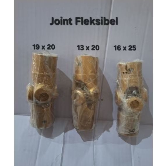 Joint Fleksibel cross joint As 12mm x 20mm, as 19mm x 20mm, as 16mm x 25mm