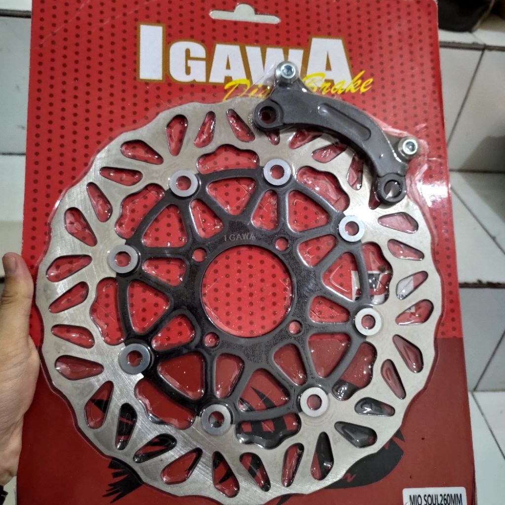 PIRINGAN DISC CAKRAM DEPAN UK 260MM DAN UK 300MM VARIO BEAT MIO SCOOPY RX KING SMASH SUPRA TIGER OLD