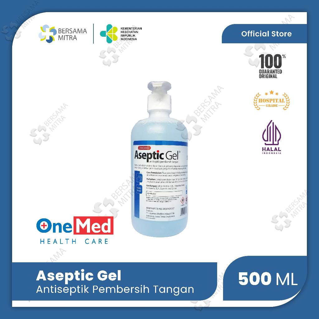 ASEPTIC GEL ONEMED HAND SANITIZER 500ML