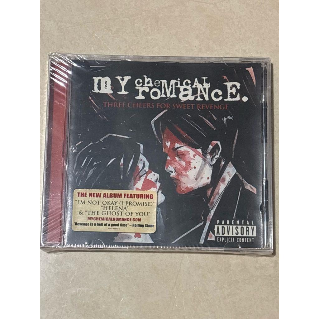 CD ALBUM MY CHEMICAL ROMANCE THREE CHEERS FOR SWEET REVENGE ORIGINAL