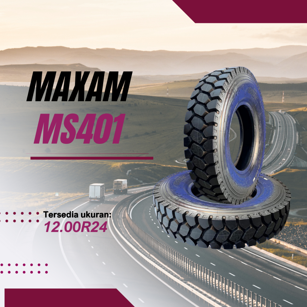 BERLIAN BAN MAXAM 12.00R24 MS401 Ban Truck