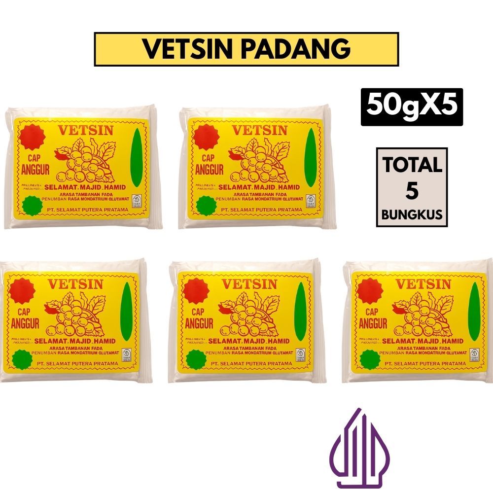 

Vetsin Cap Anggur 500gr Bumbu Dapur Penguat Rasa Halal BPOM Cocok Untuk Semua Masakan