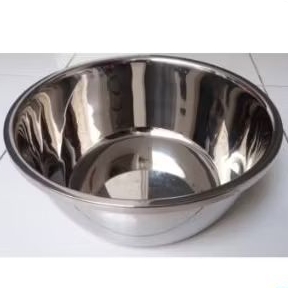 BASKOM STENLIS 22 CM/BASKOM ADONAN KUE/BASKOM STENLIS TEBAL/BASKOM STENLIS BAGUS