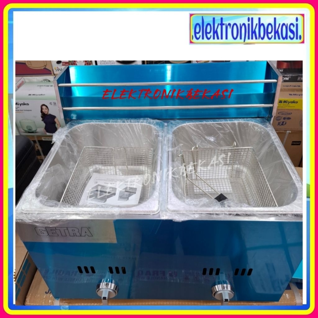 GETRA GF 102 G FRYER / GETRA DEEP FRYER GAS GF 102 G / GETRA GAS DEEP FRYER GF 102 G