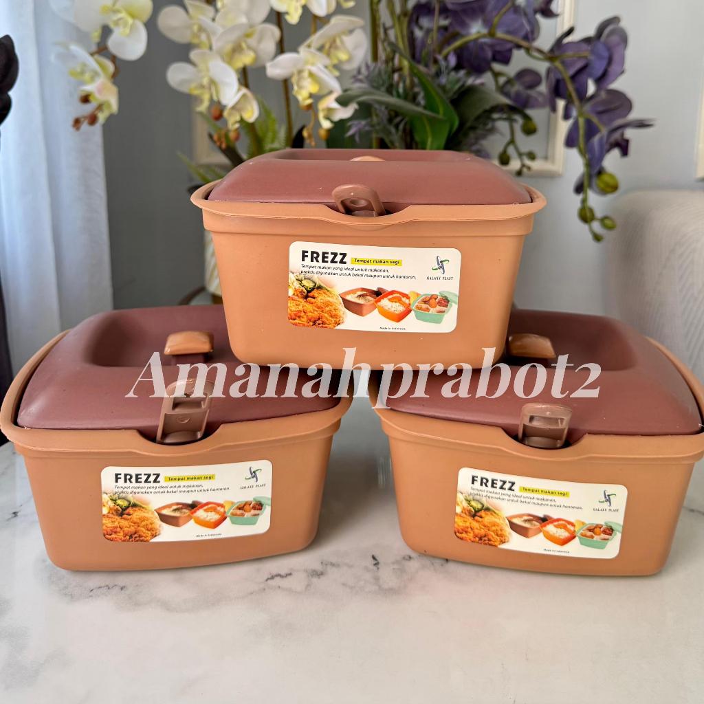 3pcs Basi Saji Frezz Galaxy Basi Segi Oval & Bulat Free Centong Basi Sayur Tebal PP5
