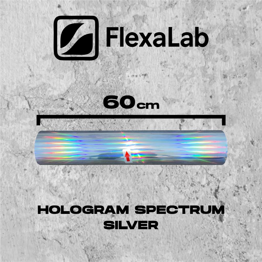 

Polyfex Hologram Spectrum / Vynil Spectrum / Sablon Hologram Menyala / Polyflek Menyala Spectrum