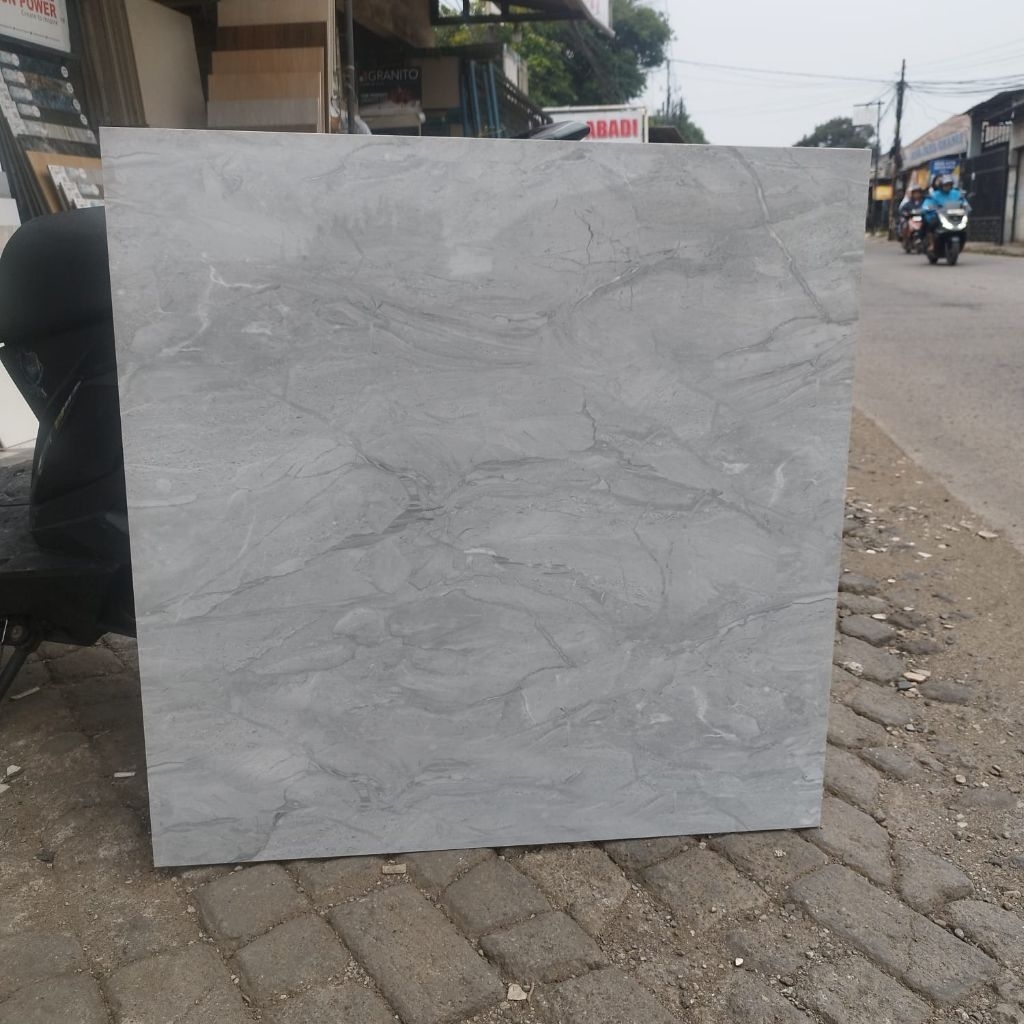 granit lantai uk 80x80 domus grey indogres