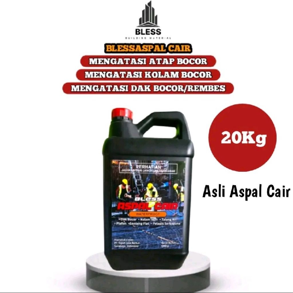 BLESS ASPAL CAIR 20KG | ASLI ASPAL CAIR