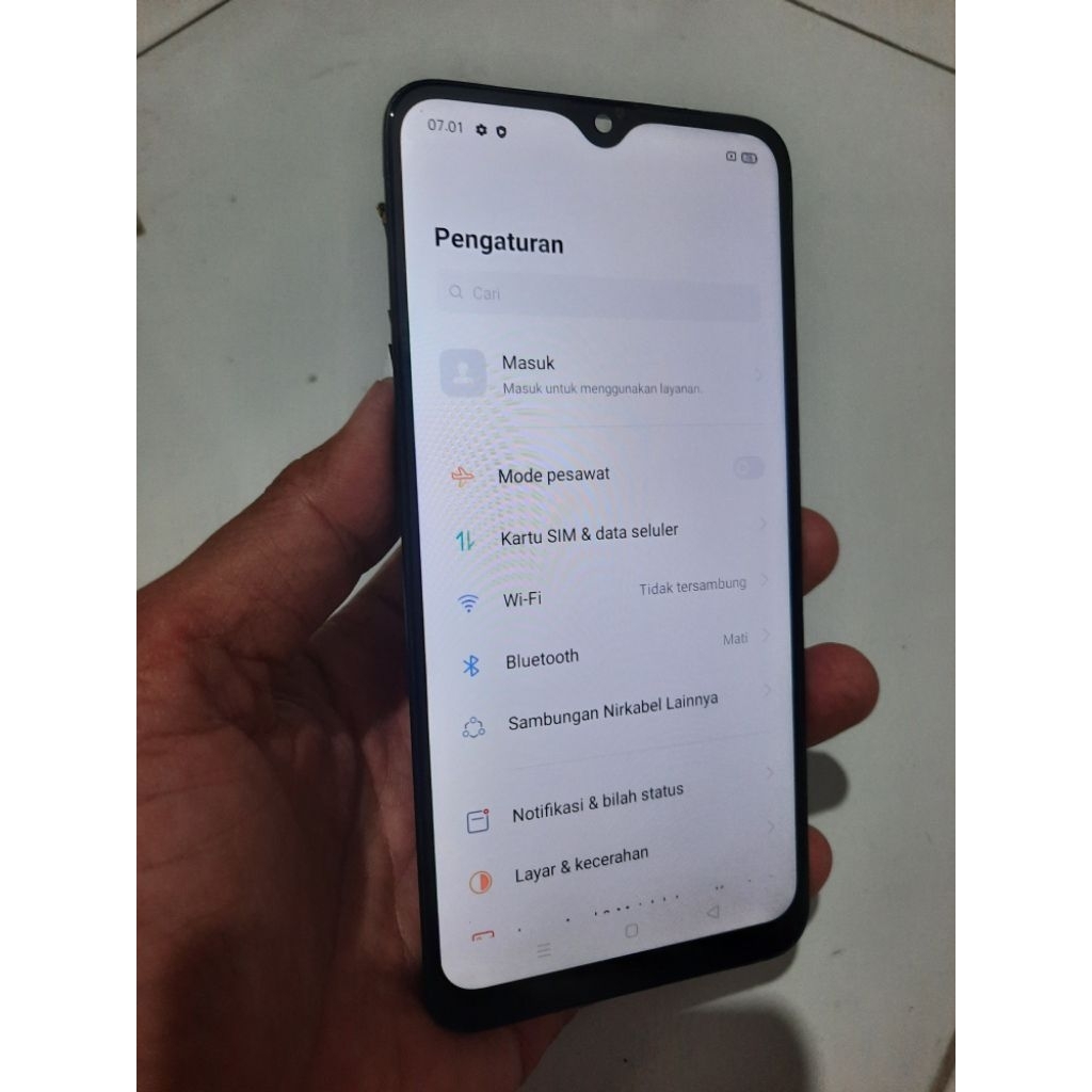 lcd realme 3 ori copotan