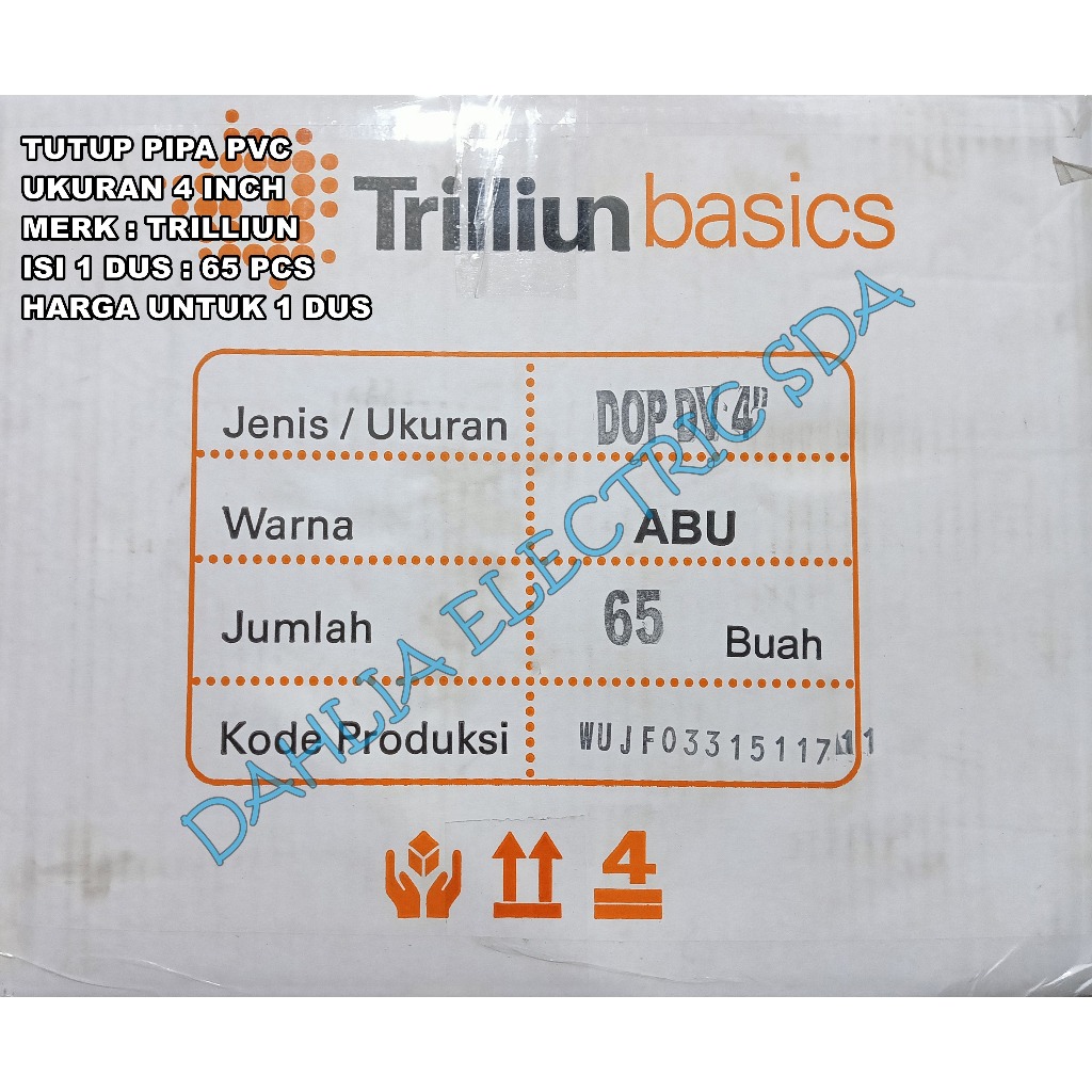 DOP 4 INCH TRILLIUN ( 1 KARTON )