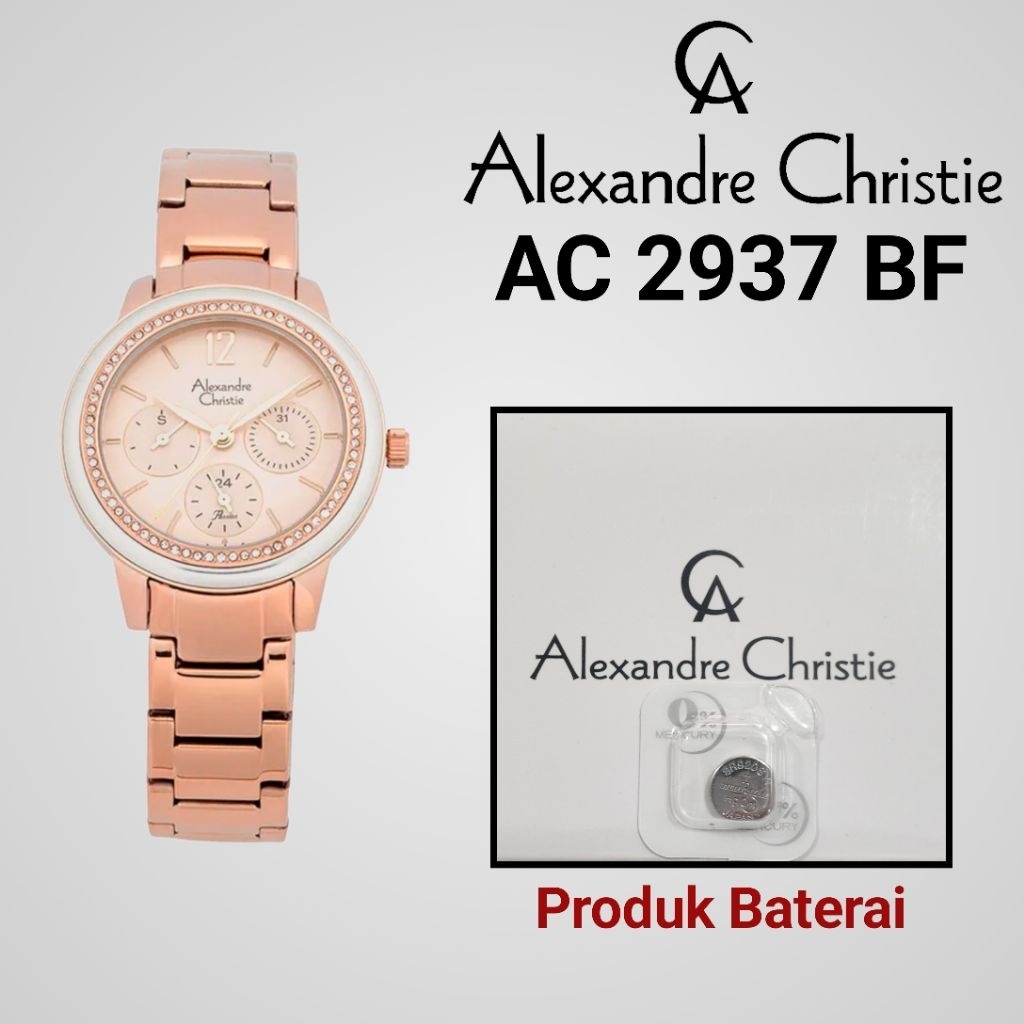 Baterai Jam Tangan Alexandre Christie AC 2937 BF