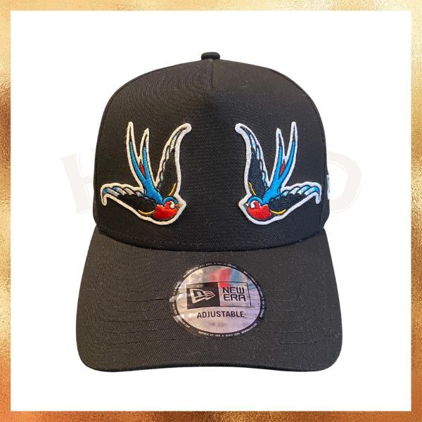 Topi New Era Sukajan Japan Black Bird 9FORTY K-Frame Hat Original