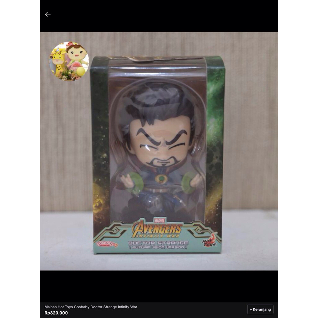 Hot Toys Cosbaby Doctor Strange Infinity War